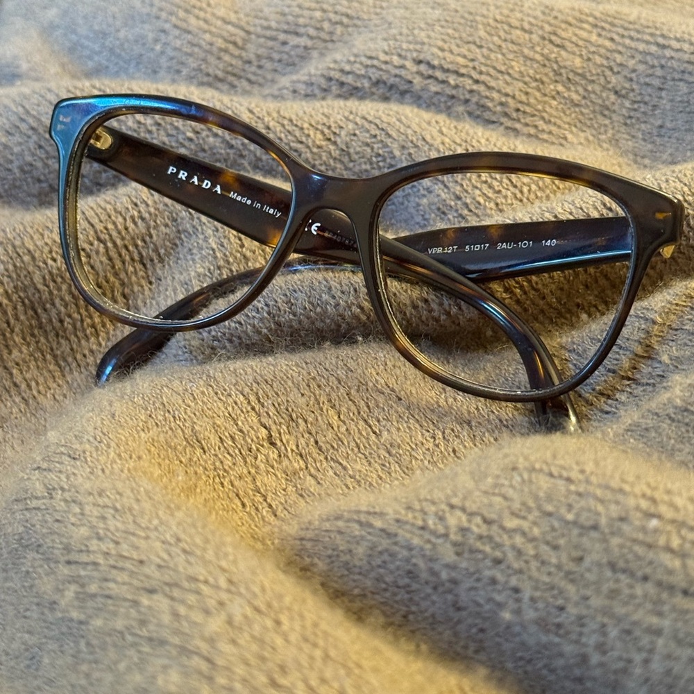 Prada eyeglass frames